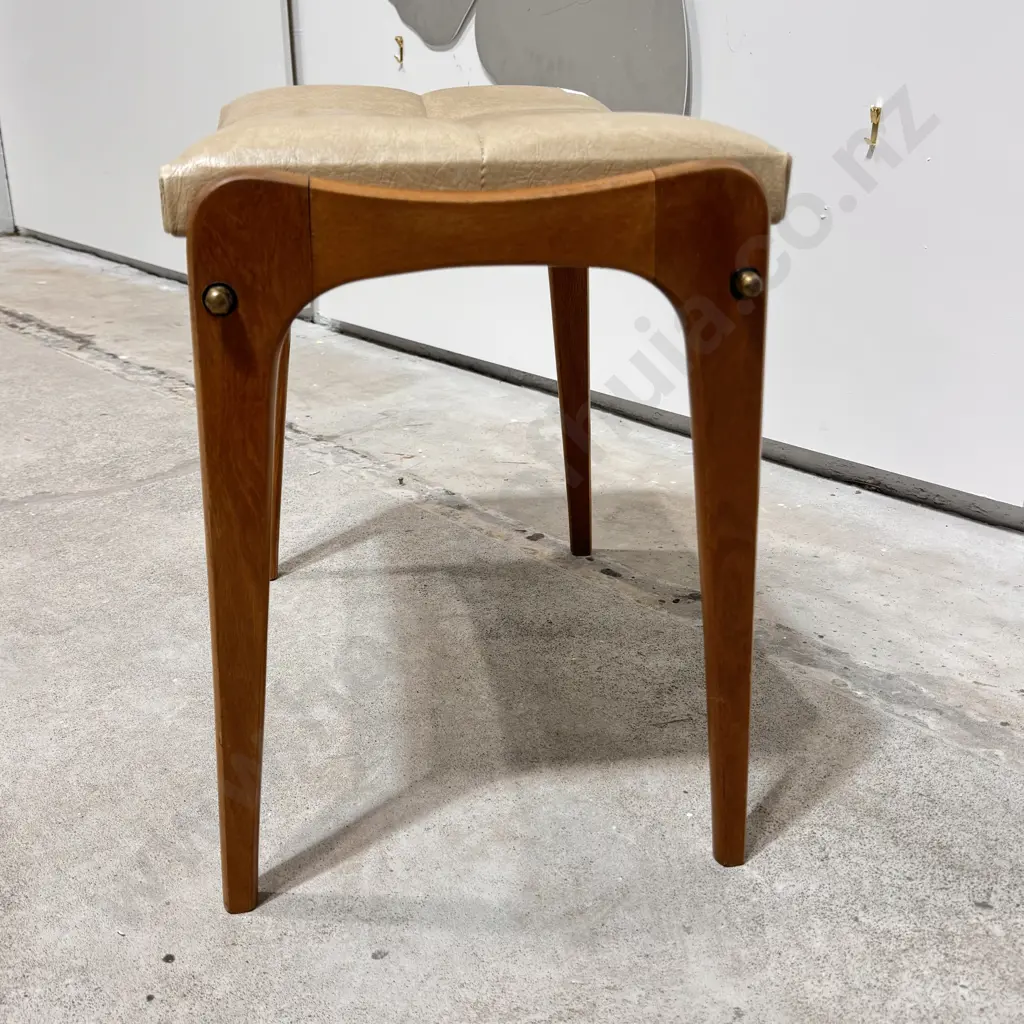 Mid Century Modern Stool - Manner of Bröderna Andersson Image 1++