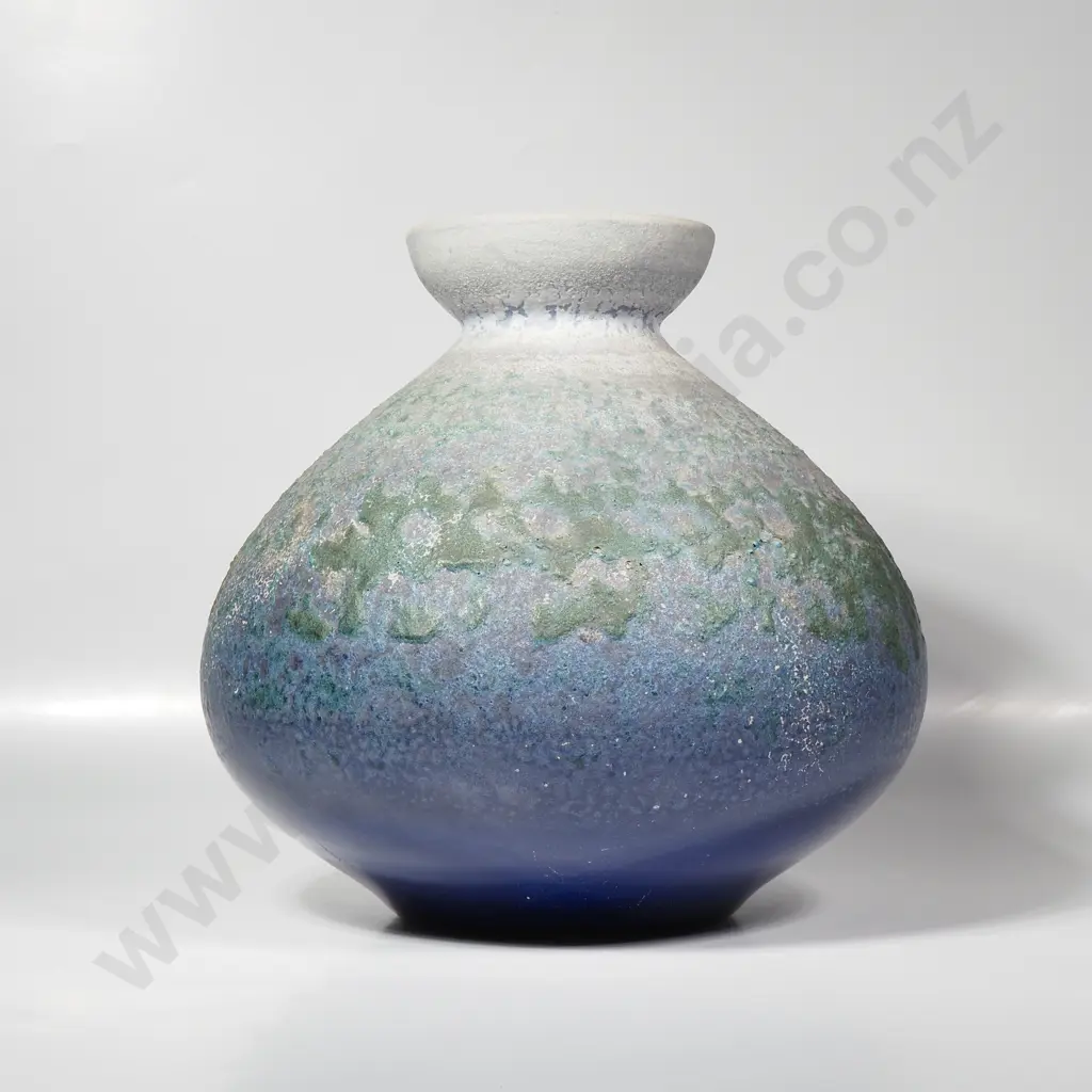 West German Dümler & Breiden Fat Lava Pottery Vase Image 1++