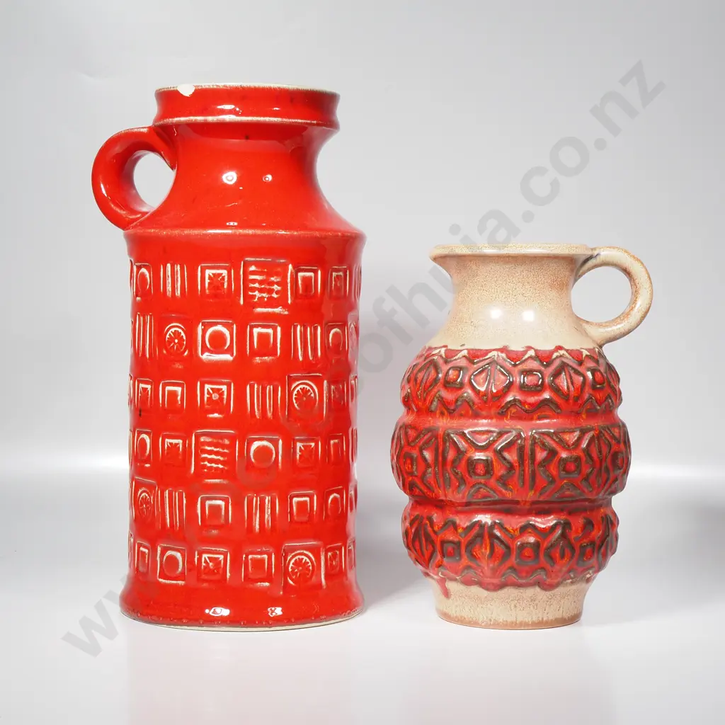 Vintage West German U-Keramik Fat Lava Vase Image 1++