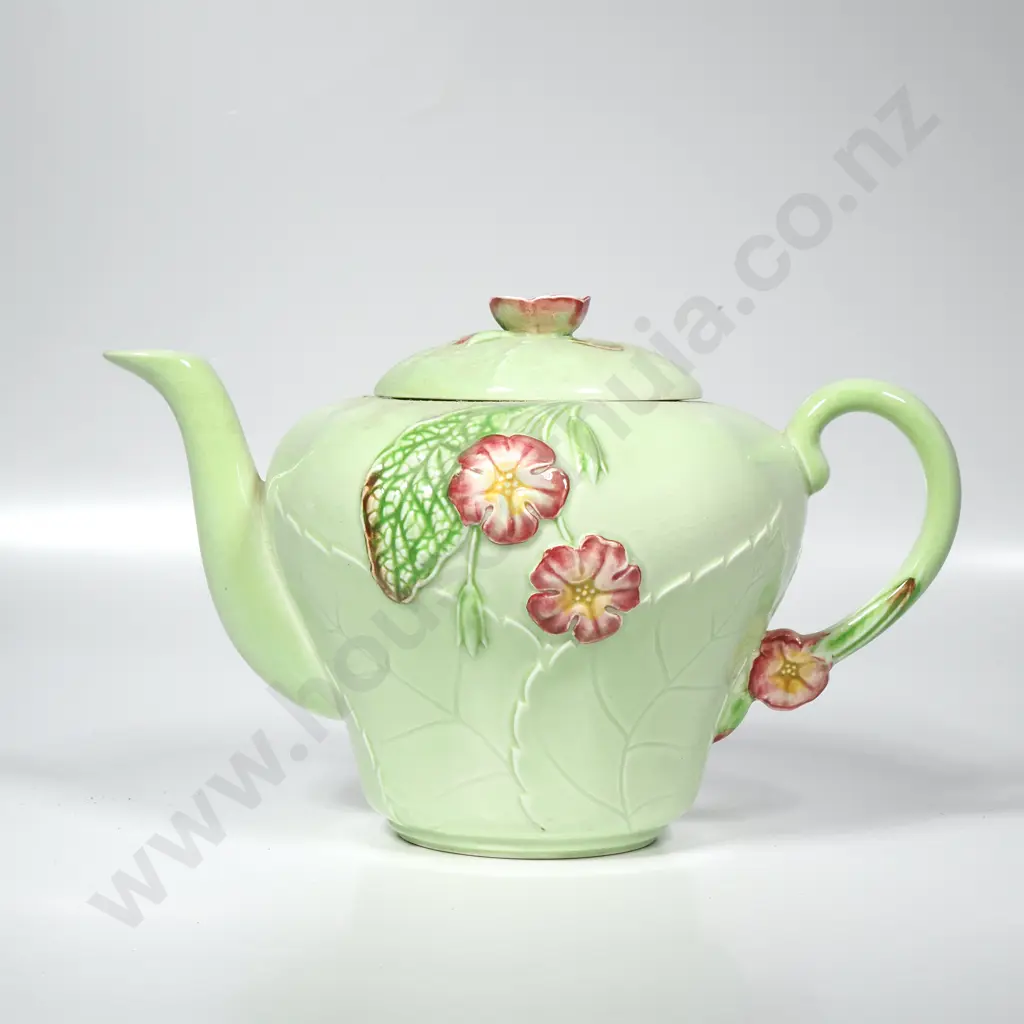 Carlton Ware Green Primula Teapot Image 1++