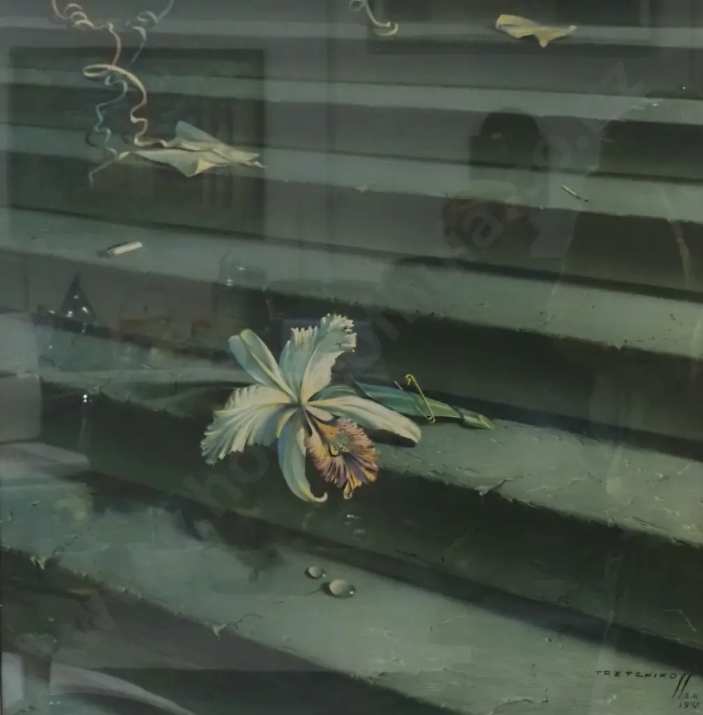 Tretchikoff - 'The Lost Orchid', 1950s Print Image 1++