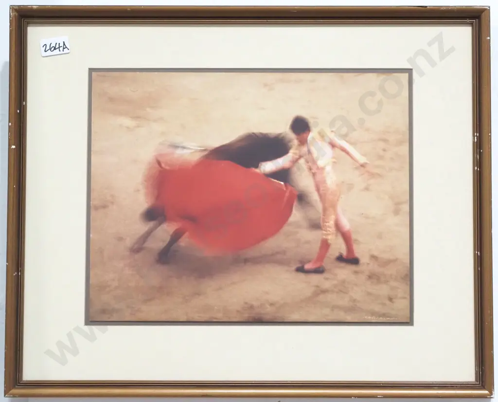 Ernst Haas  -La Suerte de Capa, Pamplona Spain, Photograph Image 1++