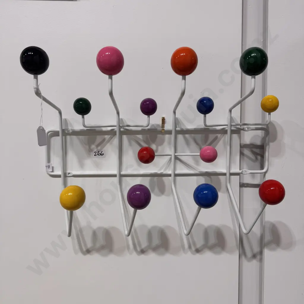 Replica Mid Century Modern  Retro Eames  Wall Mounted Coat Hanger Image 1++
