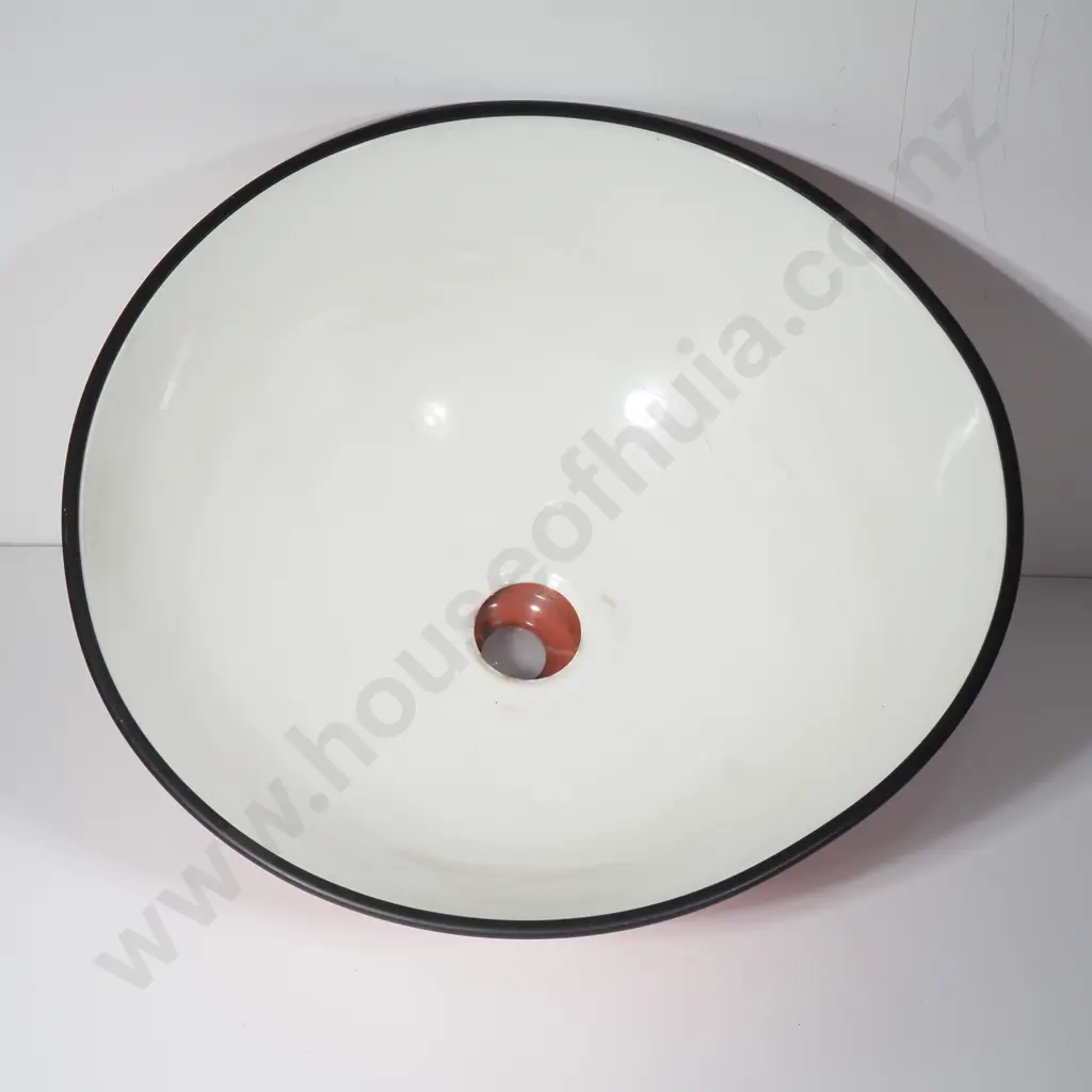 1970s Industrial Ceiling Light Shade - Enameled Aluminum Image 1++
