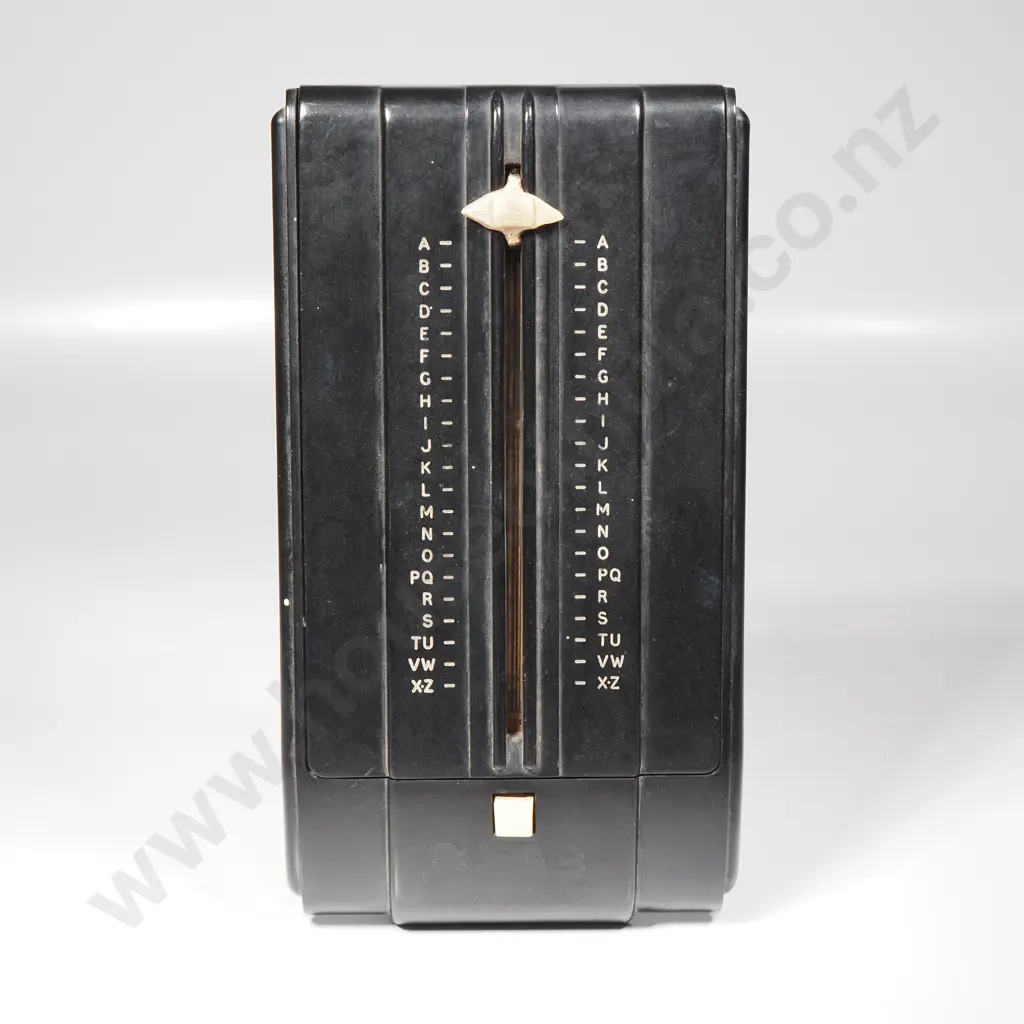 Vintage 1970s Teledex, Used to Store Names & Numbers Alphabetically Image 1++