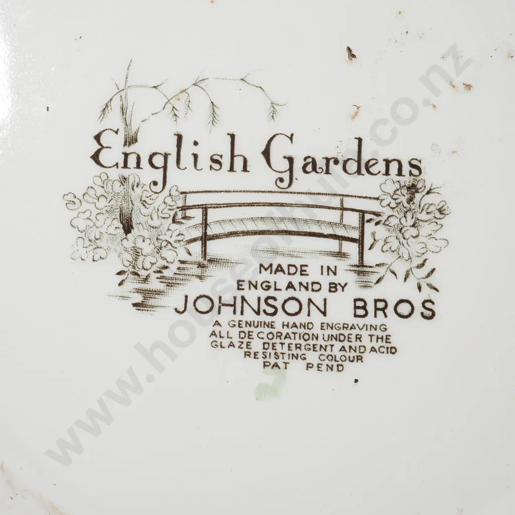 Mid Century Johnson Bros 'English Garden' Part Dinner Set, Image 1++