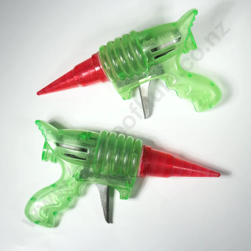 Vintage 'Space Razor', Toy Friction Powered Guns a/f Image 1++