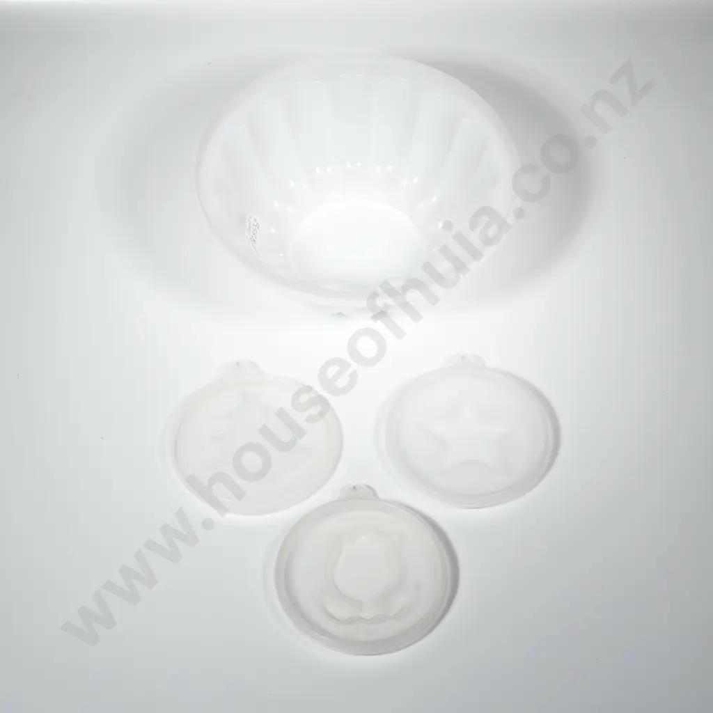 Tupperware Jel-N-Serve Jello Mold System w Extra Molds Image 1++