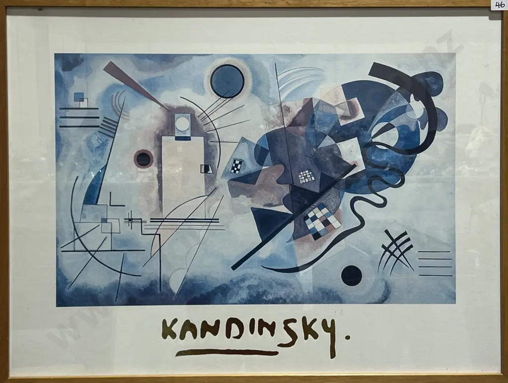 Wassily Kandinsky - Yellow, Red, Blue, Print Image 1++