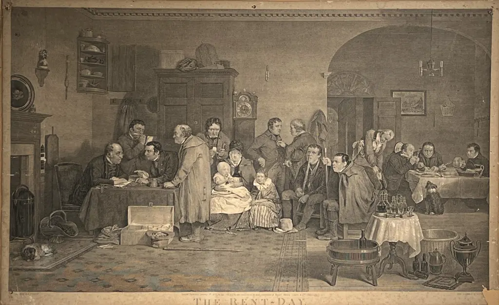 Sir David Wilkie - 'The Rent Day' Image 1++