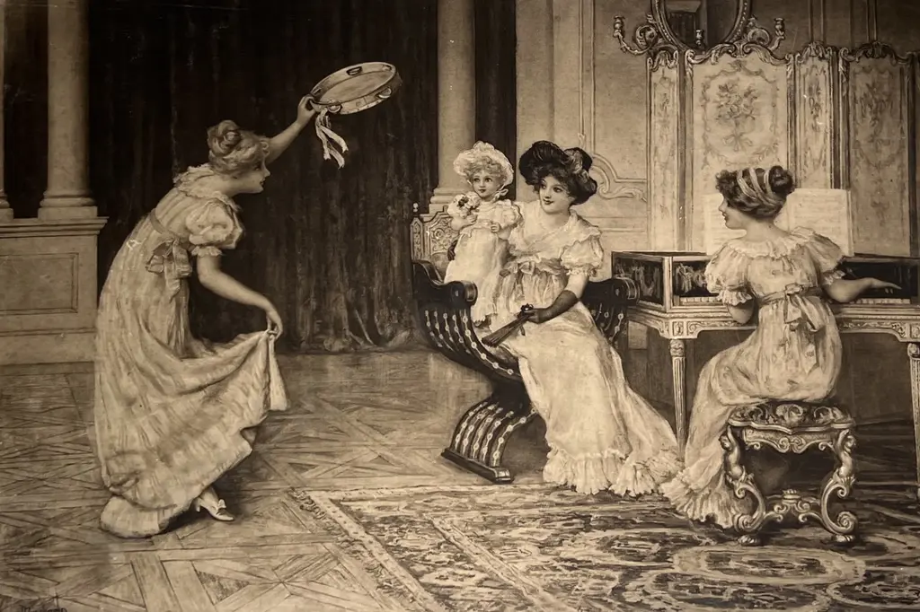 Sydney Muschamp - 'To Please Her Highness, The Baby' Print Image 1++