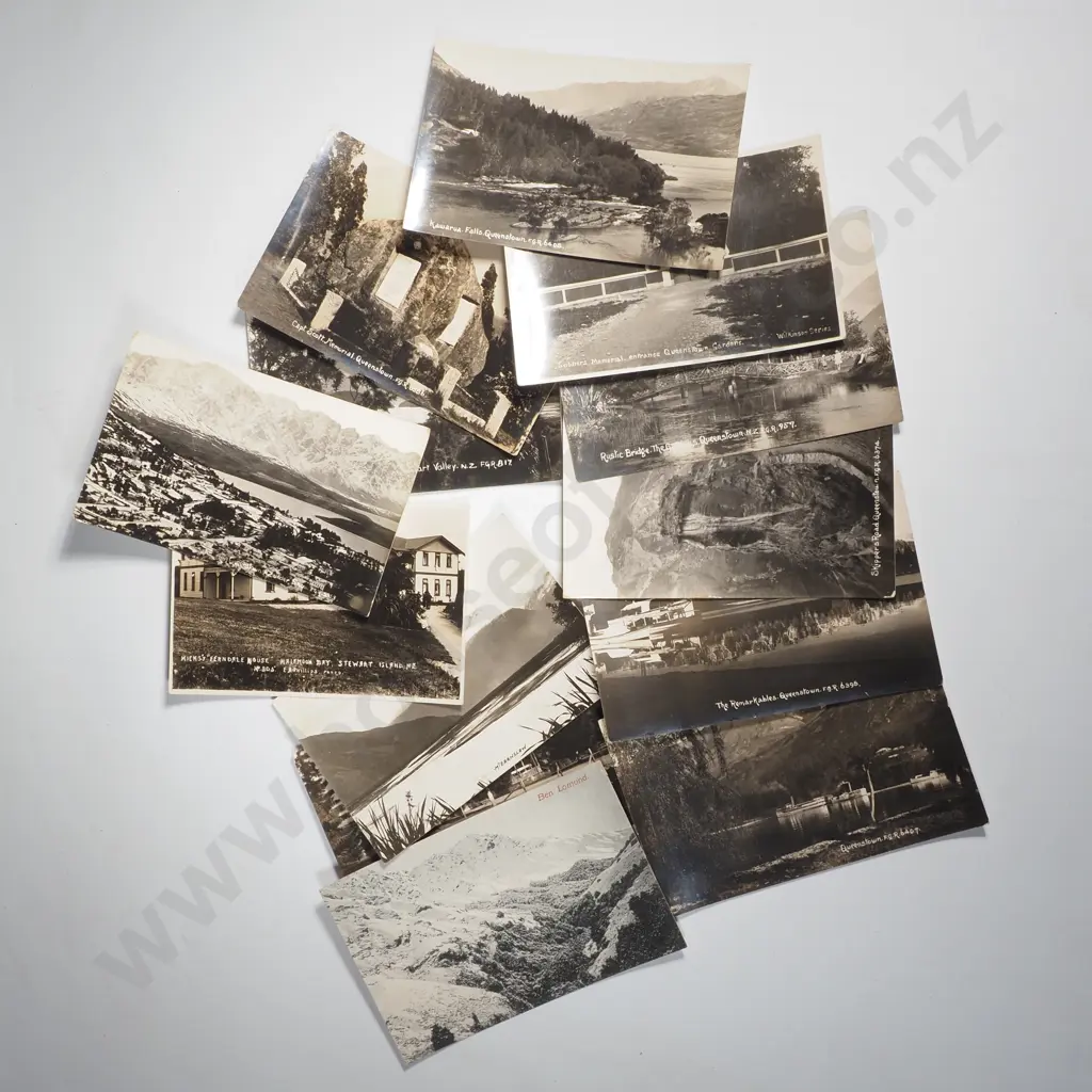 Vintage New Zealand 'Real Photos' Post Cards - Circa 1930 Image 1++