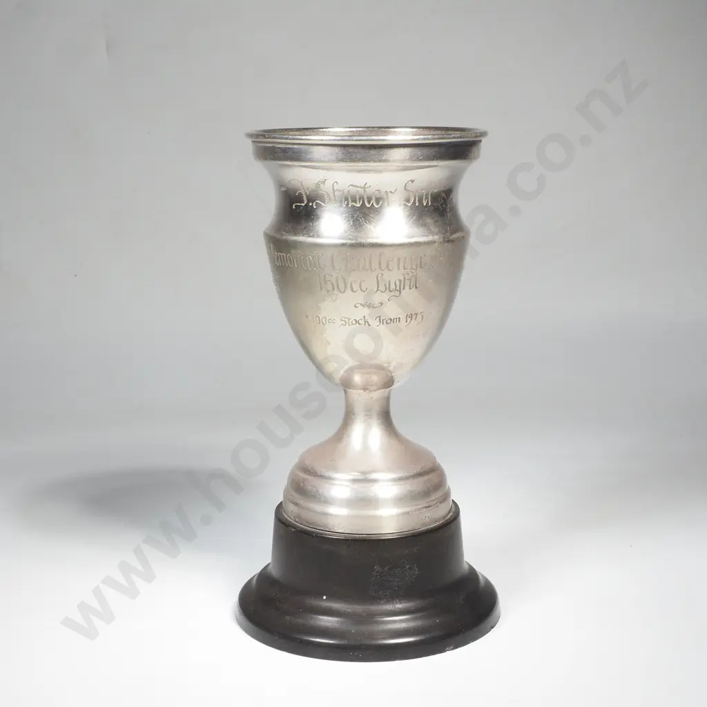 S/Plate F. Shuter Snr Memorial Challenge Trophy ( 150cc Light) Image 1++