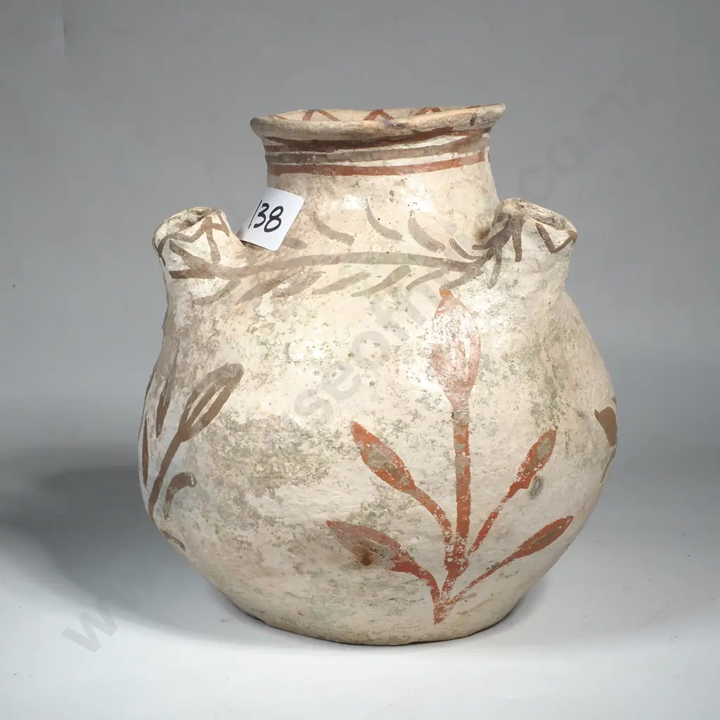 Old South American /Mexican Indigenous Ceramic Pouring Vessel Image 1++