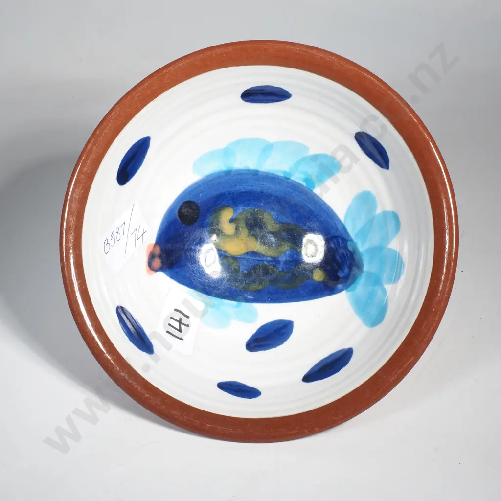 NZ Royce McGlashen Pottery Bowl Image 1++