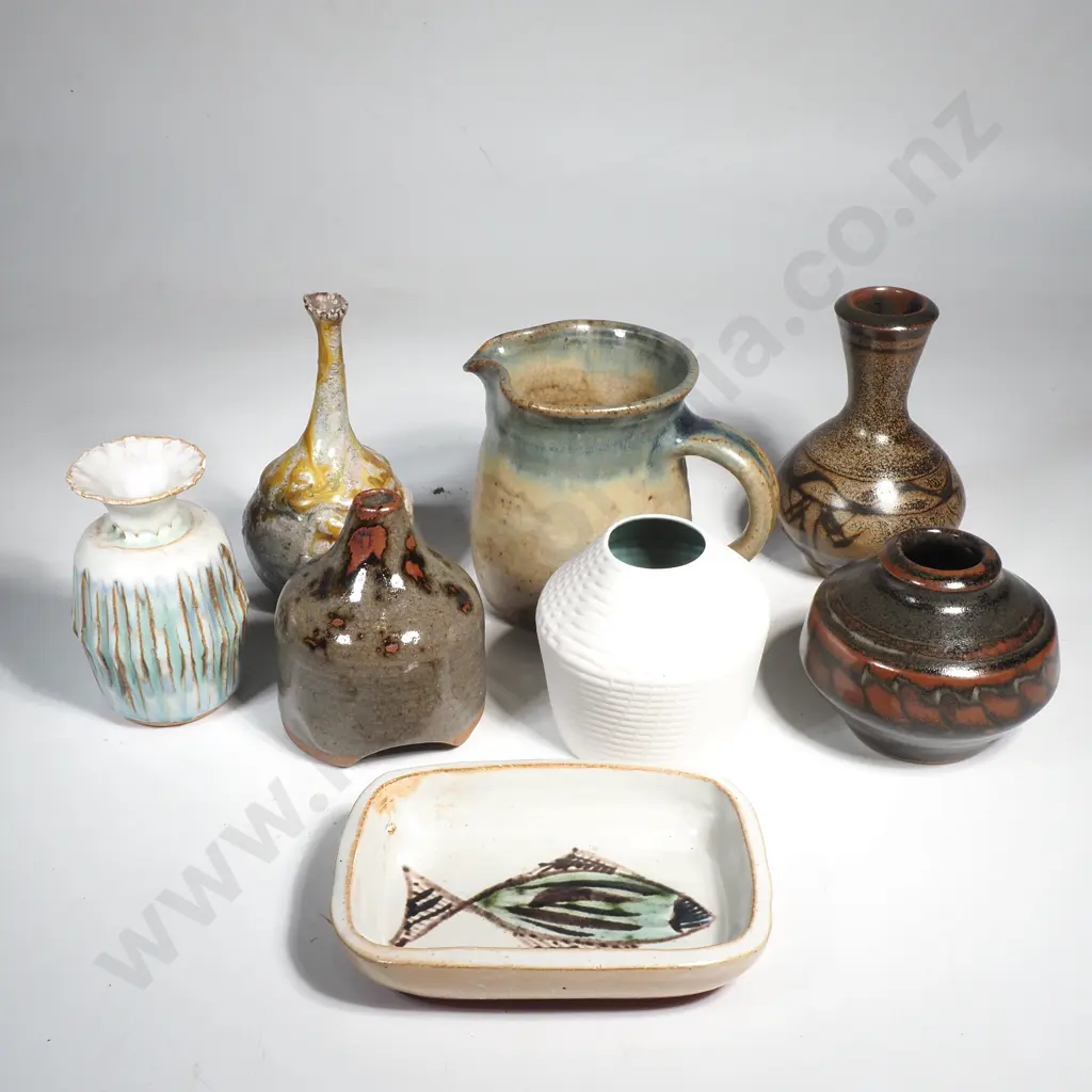 Assorted Small NZ Studio Pottery Pieces Image 1++