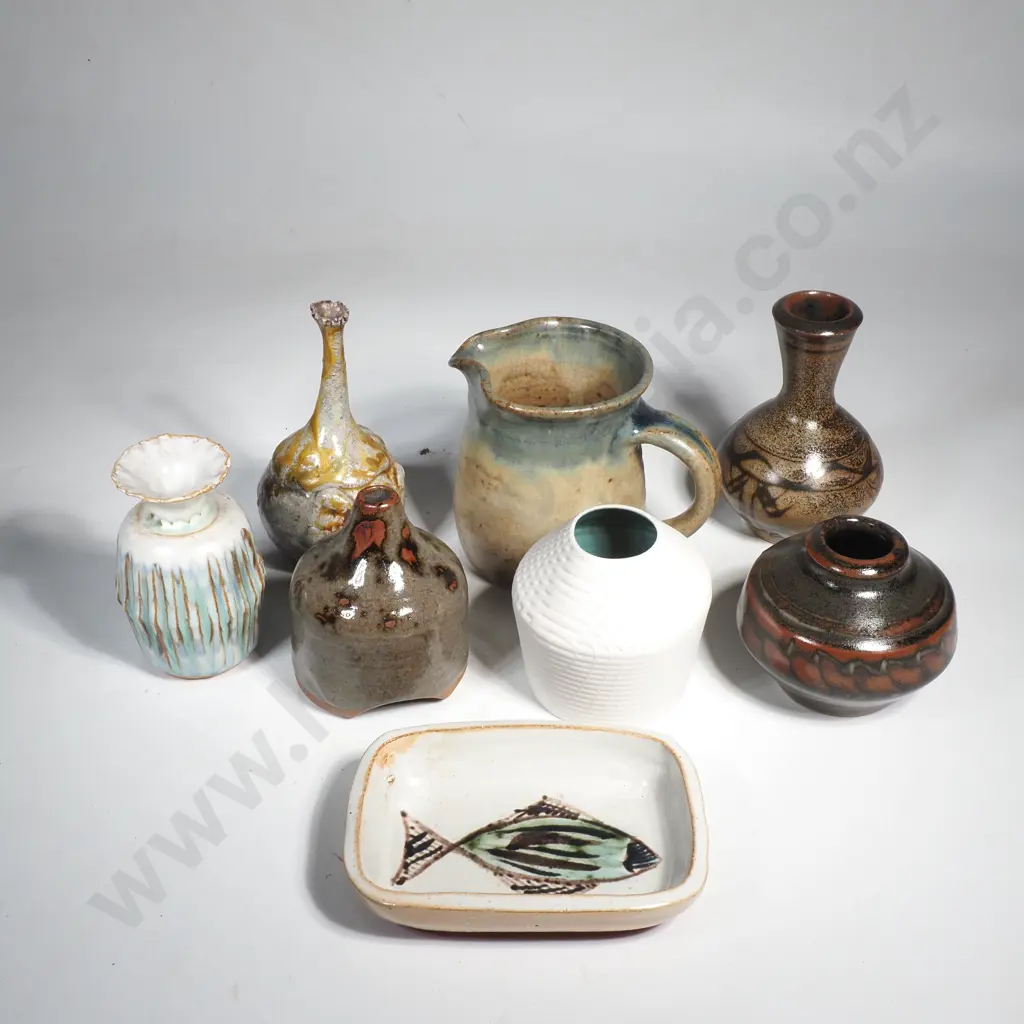 Assorted Small NZ Studio Pottery Pieces Image 1++