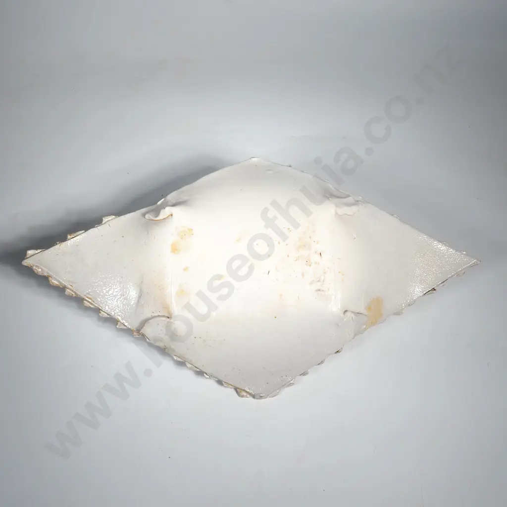 NZ Potter Nicky Jolly Corrugated Clay Platter A/F Image 1++