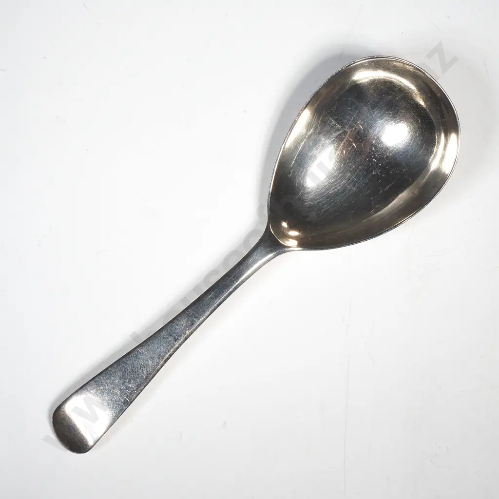 Georgian Sterling Silver Tea Caddy Spoon Image 1++