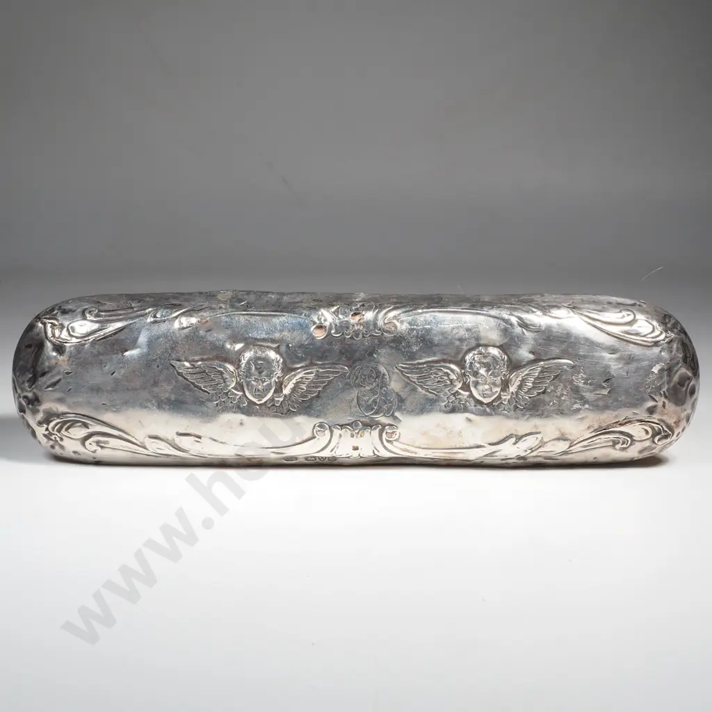 Sterling Silver Clothes Brush - TW 115.4 grams Image 1++