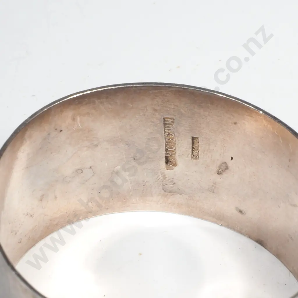 Colonial Sterling Silver Napkin Ring - 20 grams Image 1++