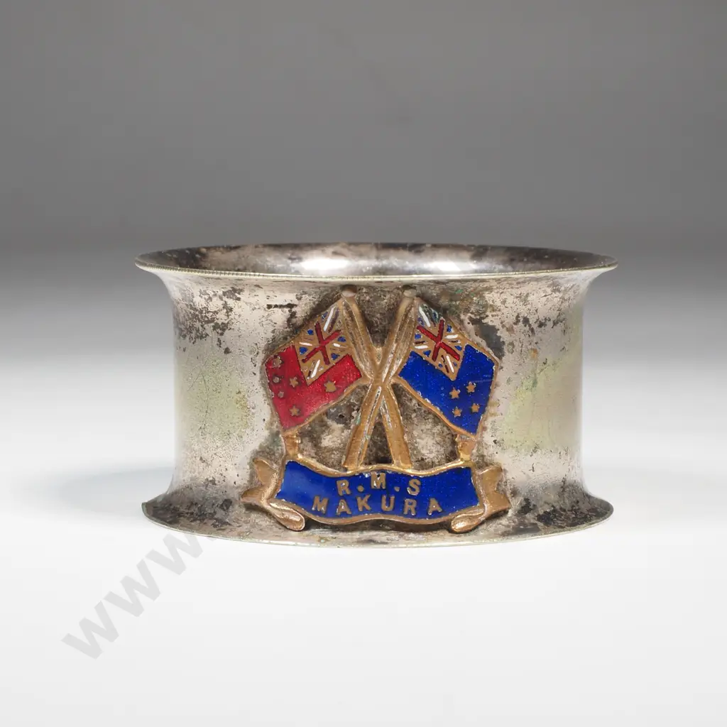 RMS Makura S/P Napkin RRing Image 1++