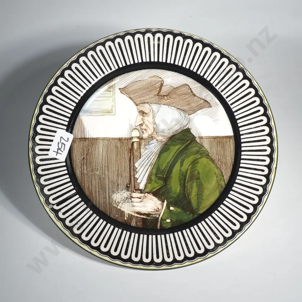 Royal Doulton "The Doctor" Collector/Cabinet  Plate D-6281 1920/30's Image 1++