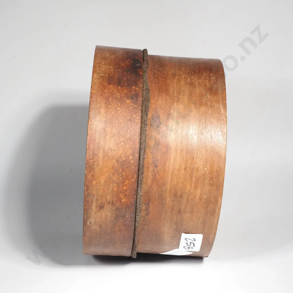 Primitive Wood Screen Grain Sifter or Sieve w Bentwood Construction Image 1++