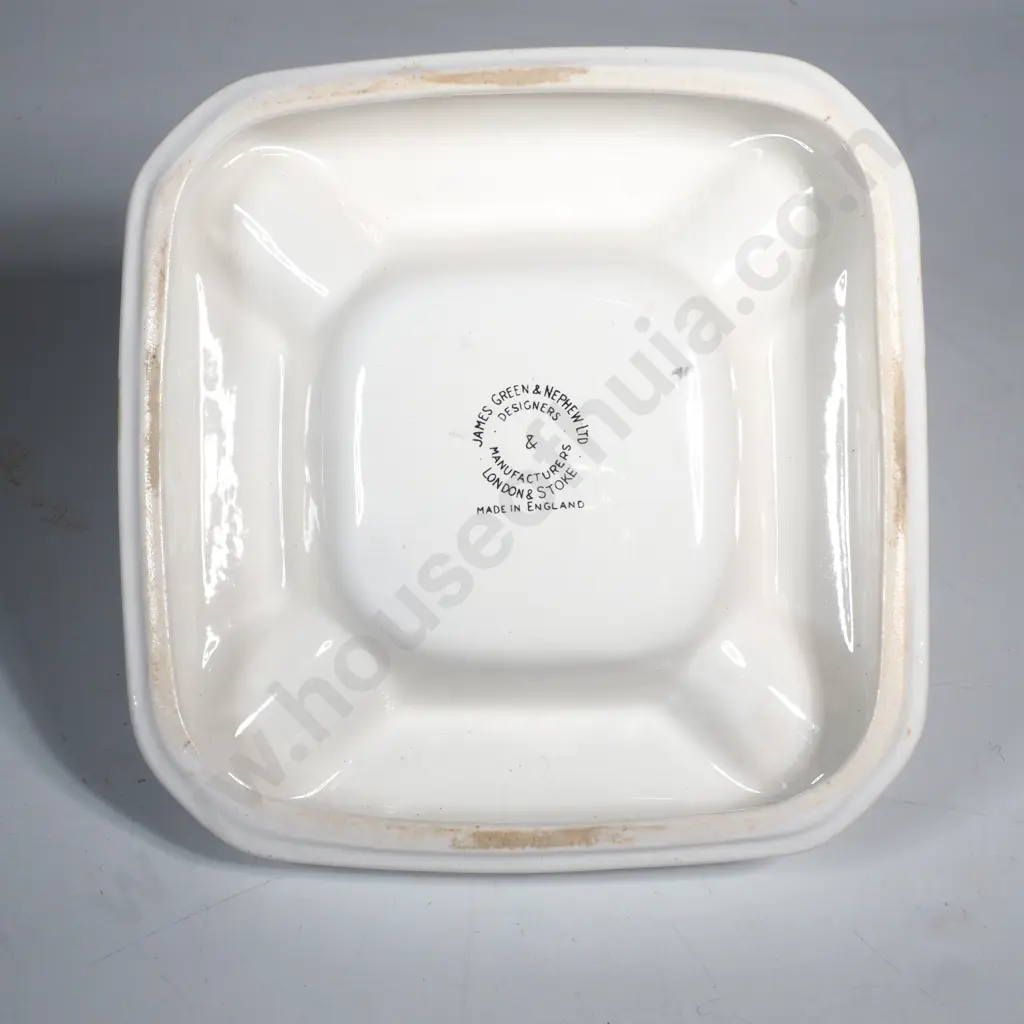 Vintage Johnnie Walker Whisky Advertising Ashtray - James Green & Nephew Ltd Image 1++