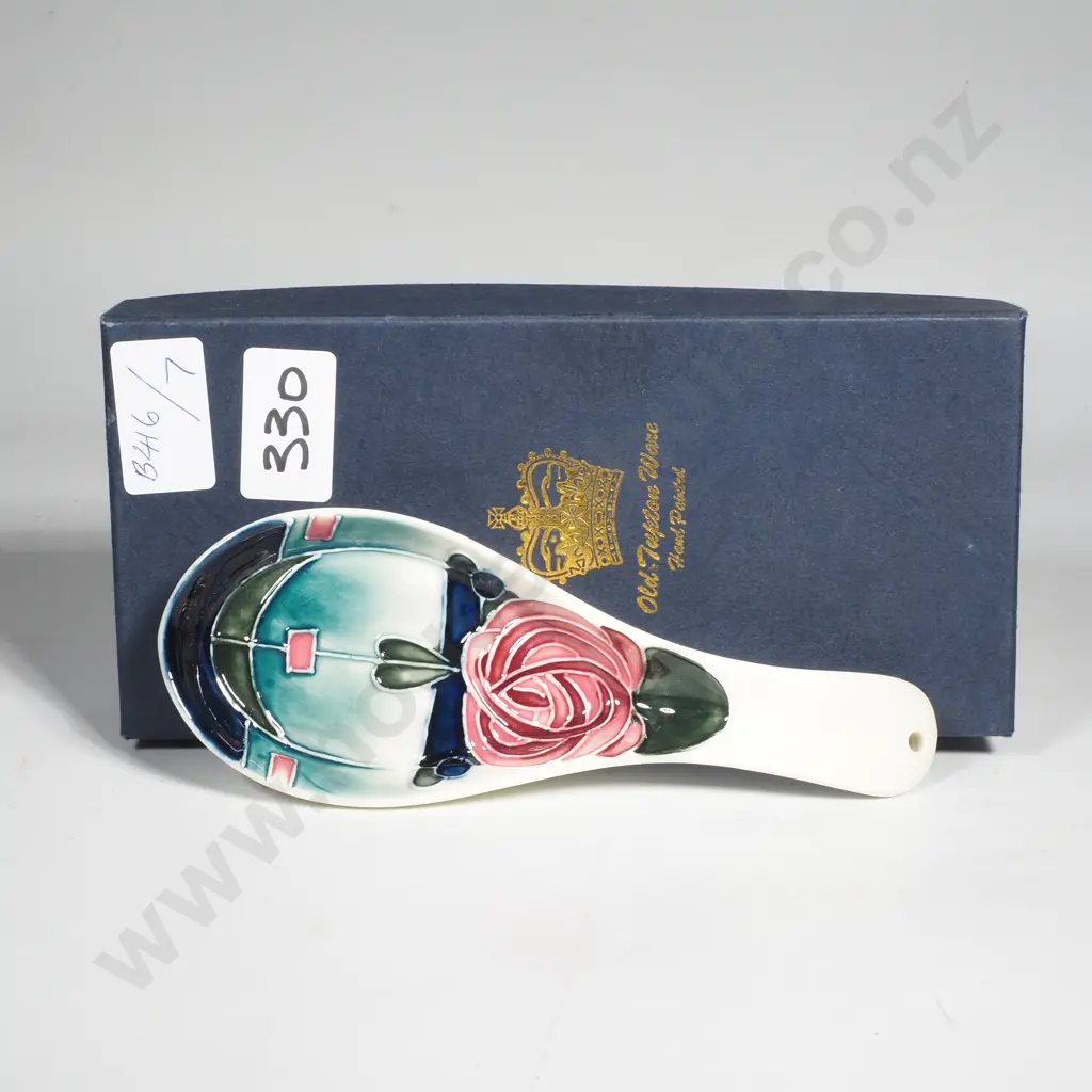 Old Tupton Ware Spoon Rest in Art Nouveau Style w Box Image 1++