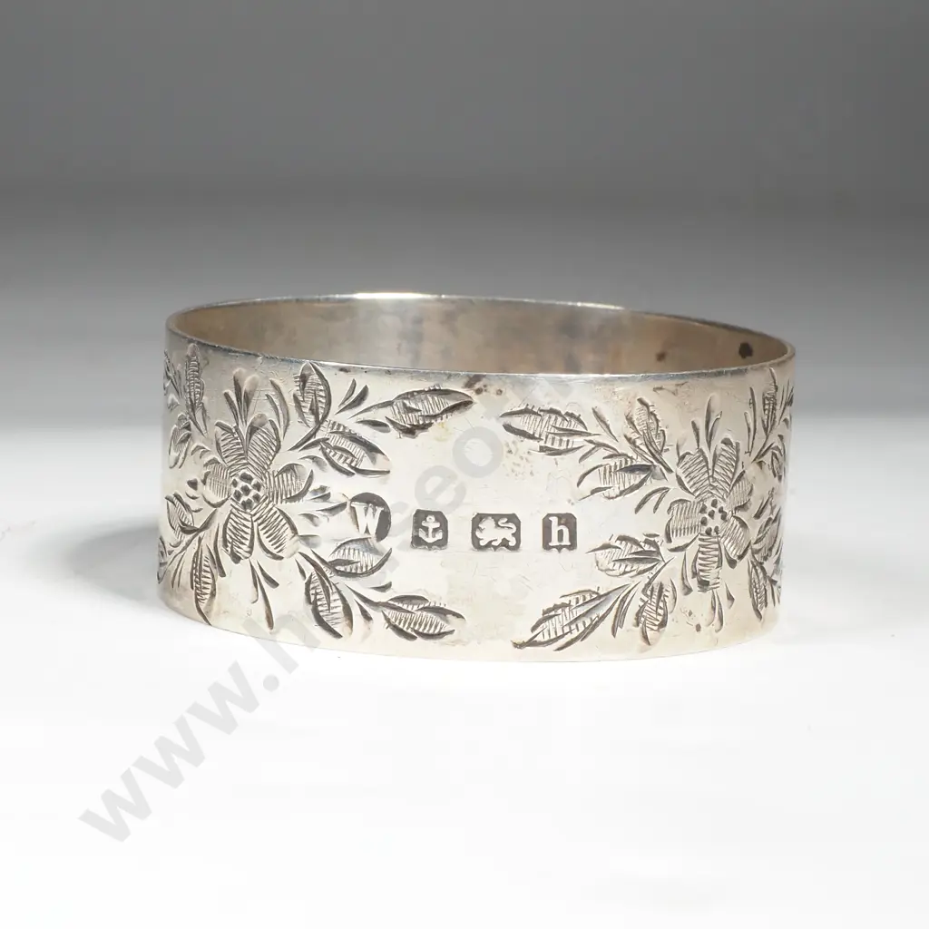 Sterling Silver Napkin Ring Image 1++