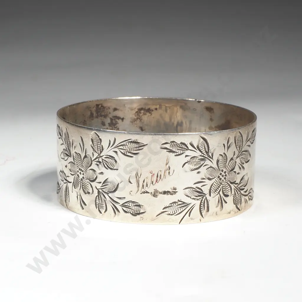 Sterling Silver Napkin Ring Image 1++