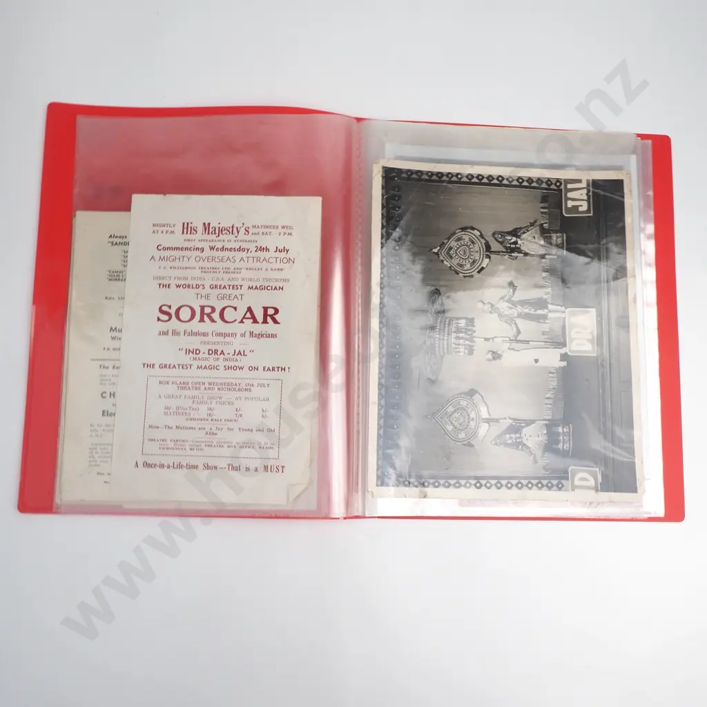 Collection Of Programmes Of Mainly Magicians Including The Great Sorcar, John Calvert, Image 1++