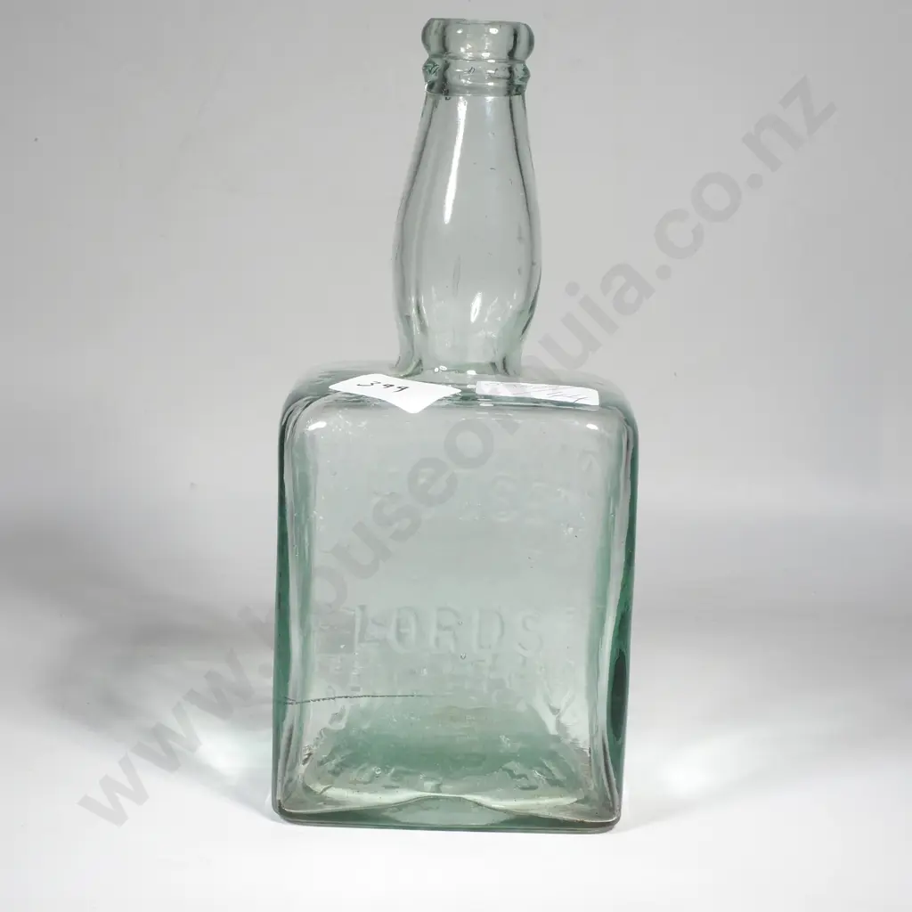 Antique Munro Dalwhinnie Scotland 'House of Lords Whiskey' Glass Bottle Image 1++