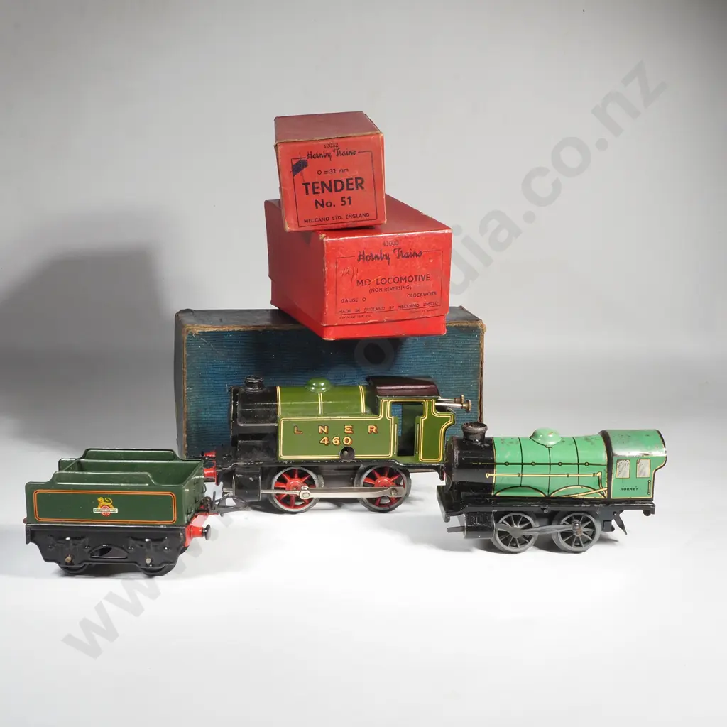 Hornby O Gauge Locomotive 460, Hornby MO Locomotive & Tender No 51 Image 1++