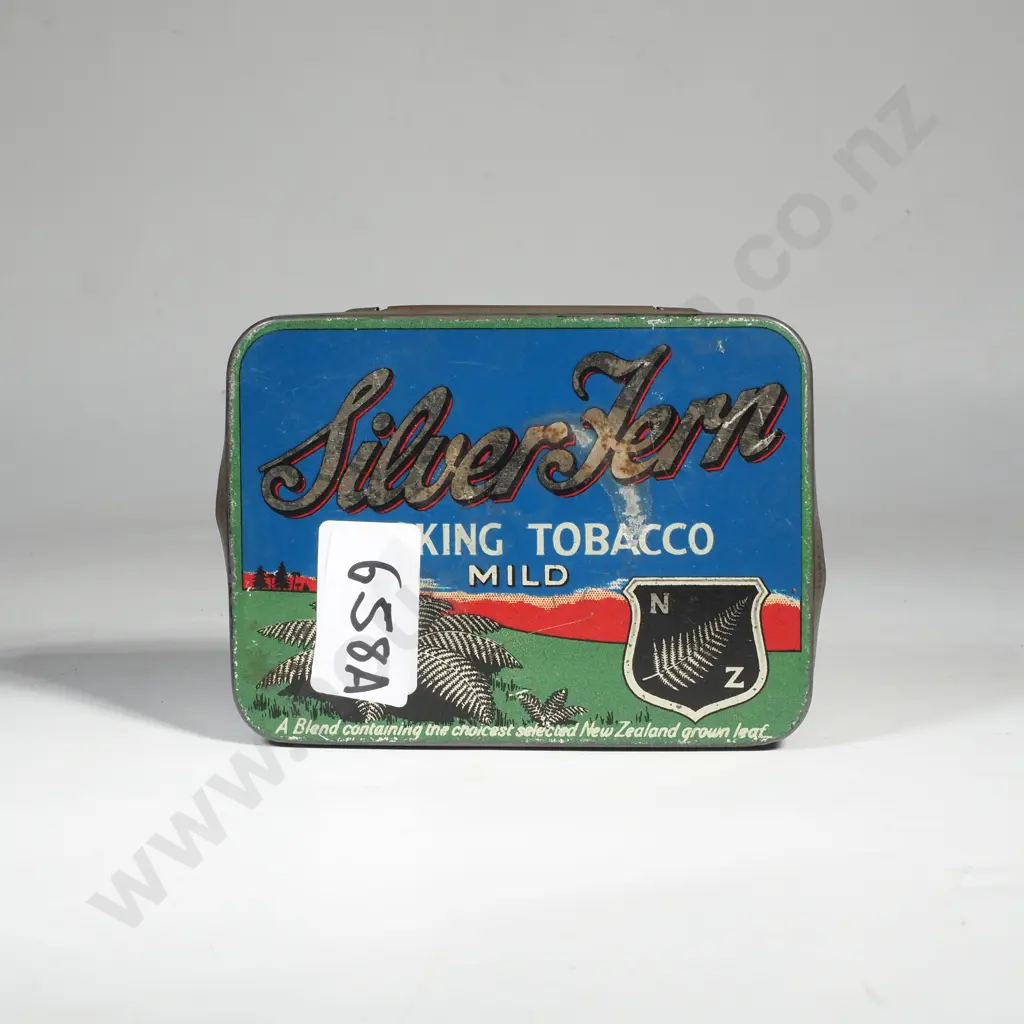 Vintage Silver Fern Tabacco Tin Image 1++