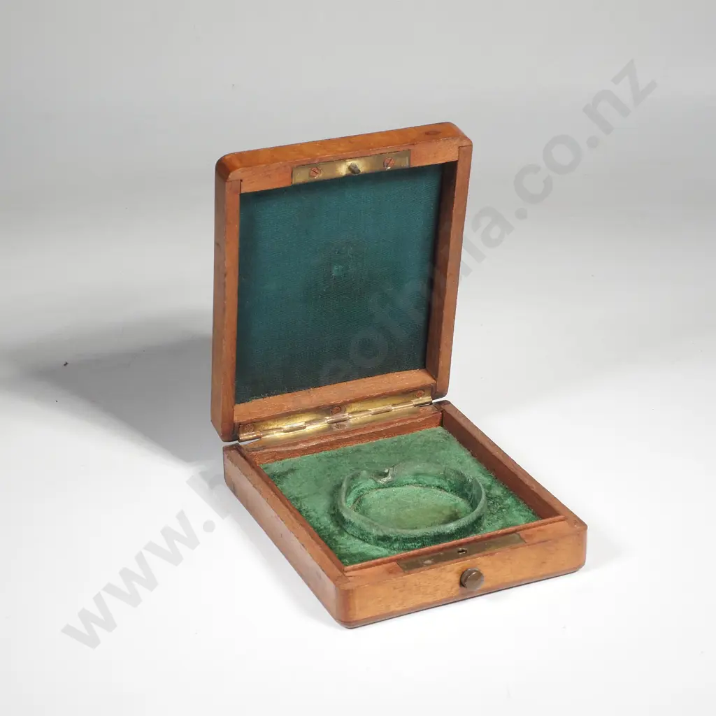 Antique Mahogany Pocket Watch Case, Image 1++
