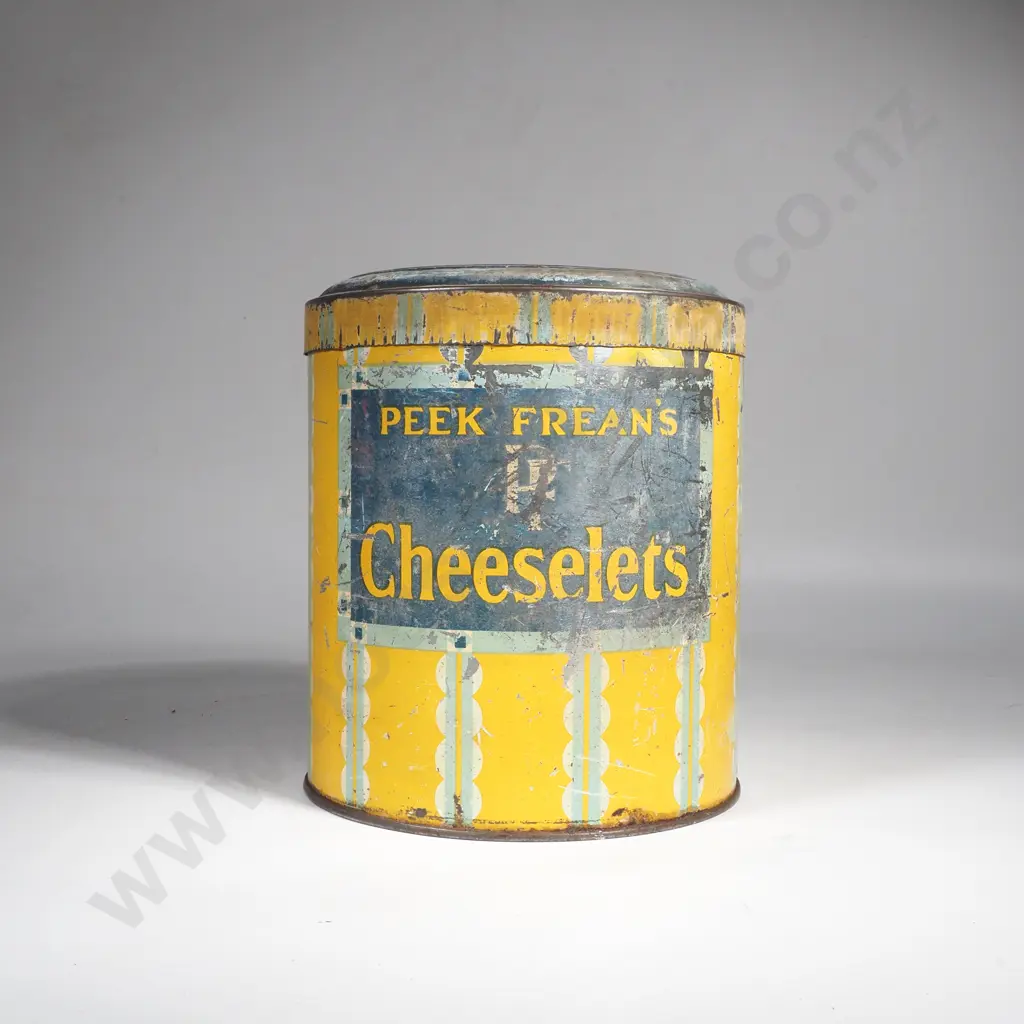Vintage Peek Frean's Cheeselets Tin - Circa 1950s Image 1++