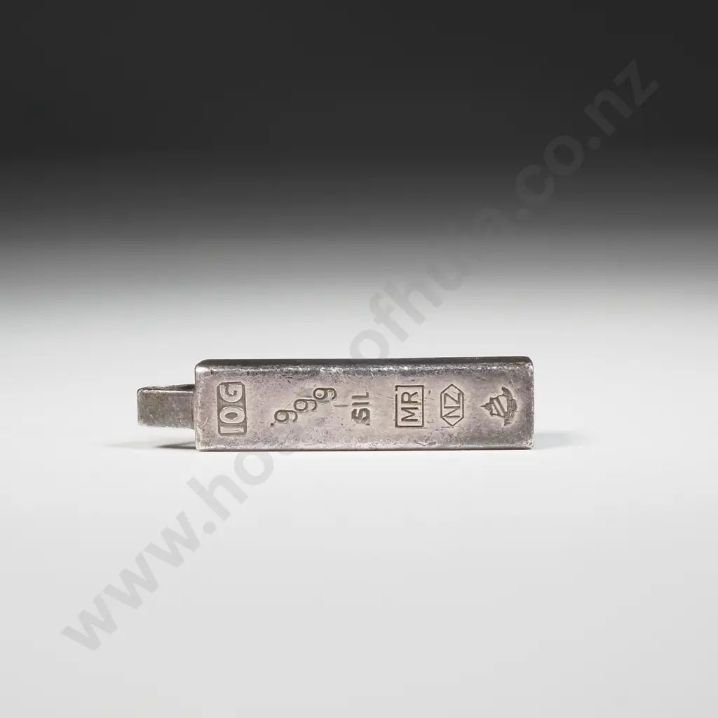 10 Gram Sterling Silver Ingot Pendant  Image 1++