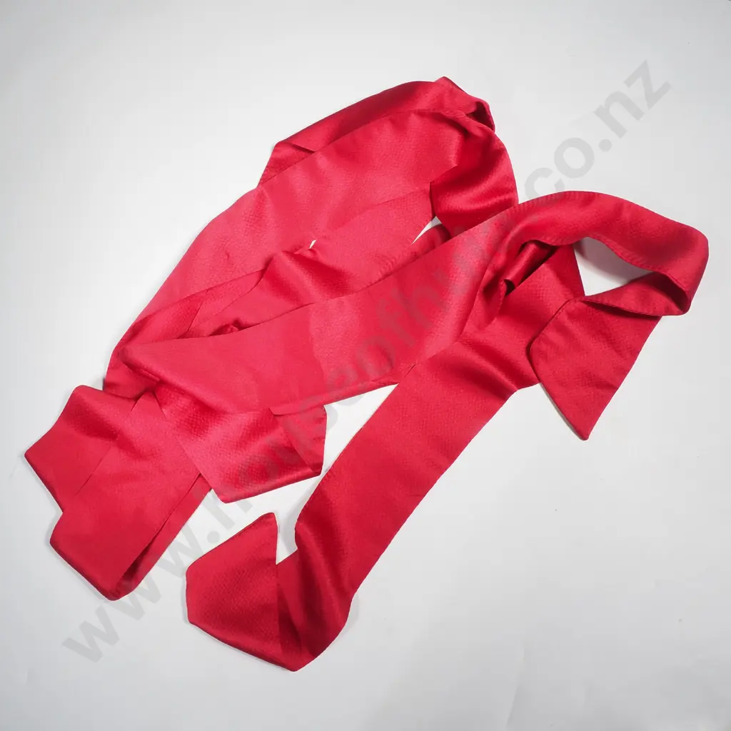 Crimson Silk Sash Image 1++
