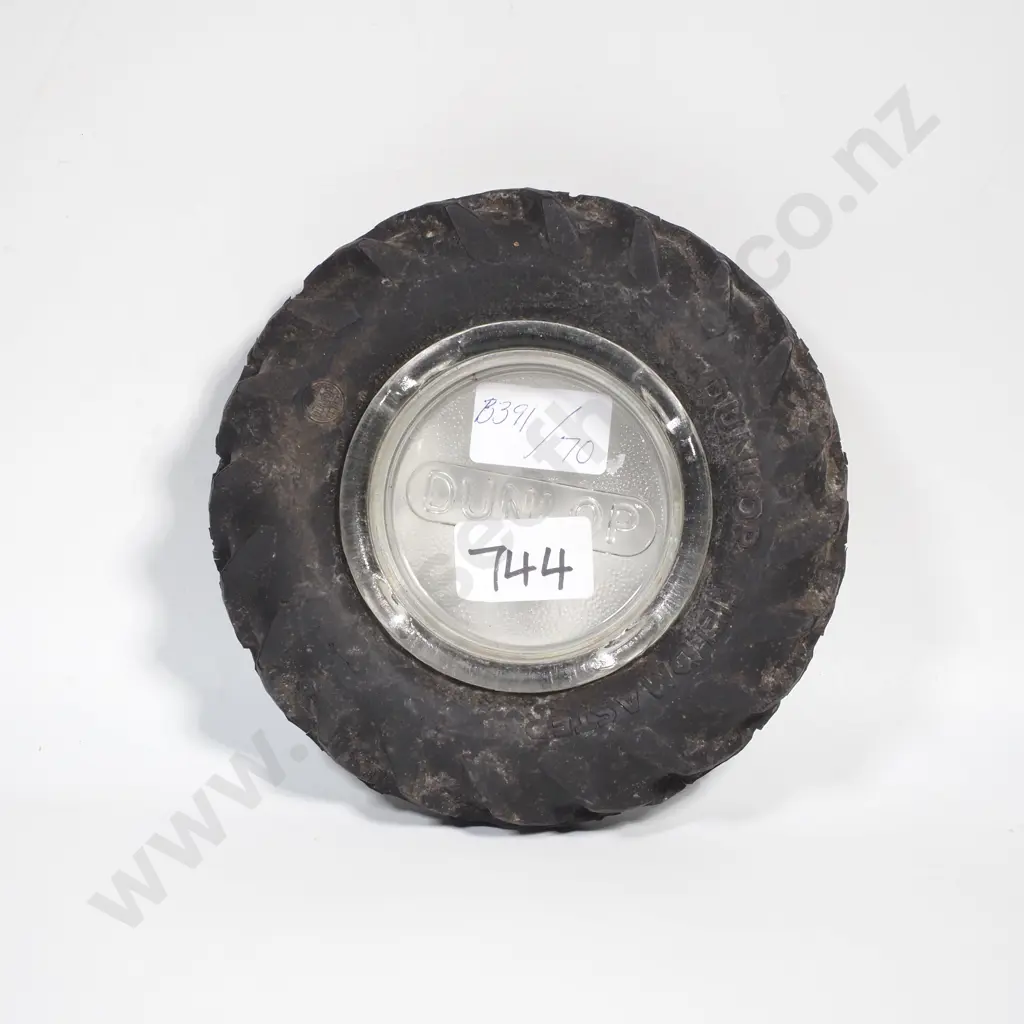 Vintage Dunlop Fieldmaster Tractor Tire Advertising Ashtray Image 1++