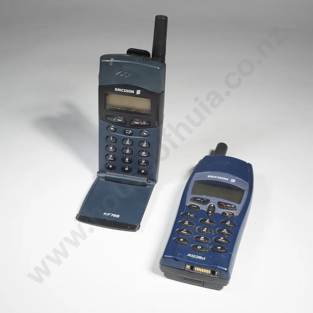 Two Vintage Cellphones Image 1++
