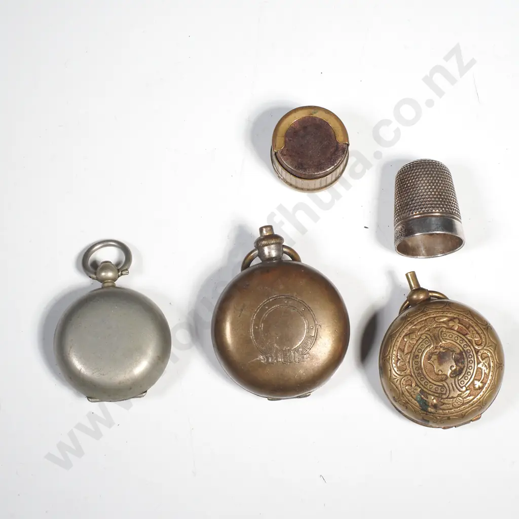 Assorted Sovereign Cases & Thimble  a/f Image 1++