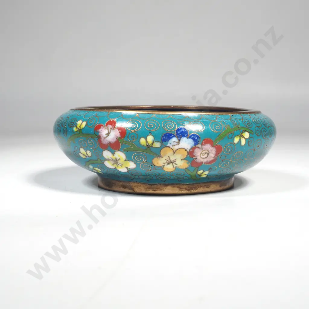 Small Chinese Cloisonne Bowl Image 1++