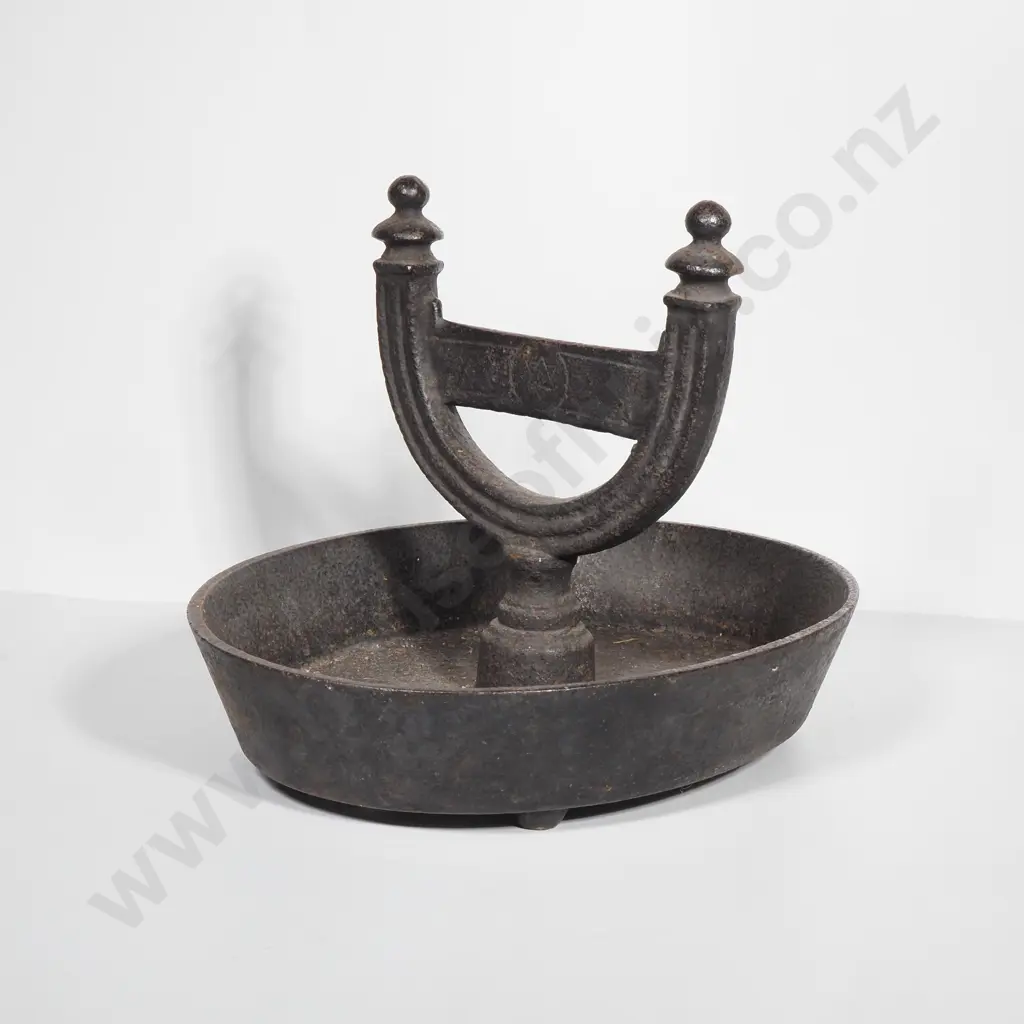 Antique Heavy Cast Iron Boot Scraper Image 1++