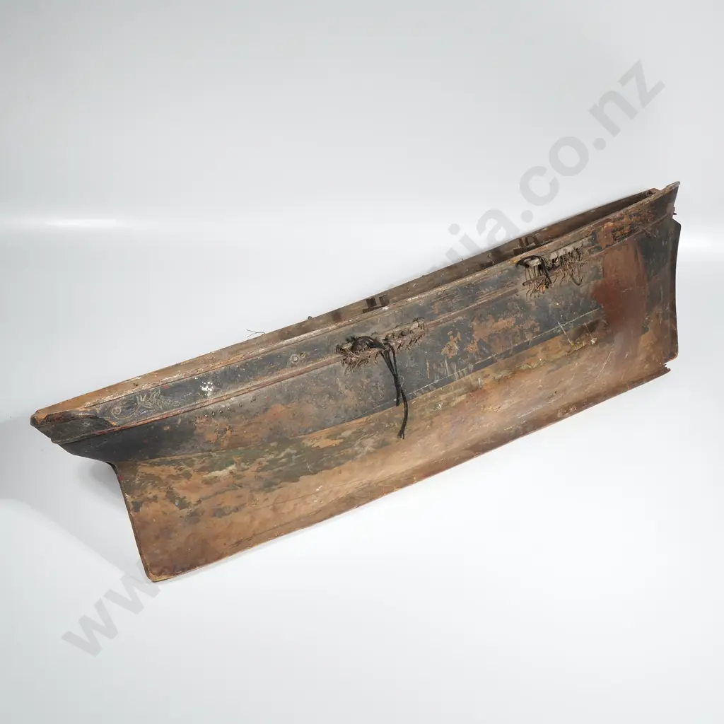 Antique19th Century Distressed Model Schooner Image 1++