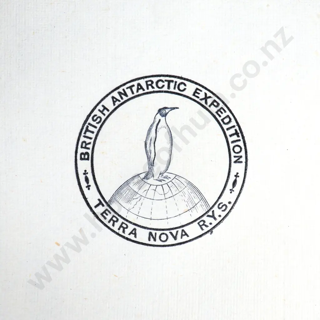 Scarce Unused Stationery from the Terra Nova British Antarctic Expedition of 1910-13 Image 1++