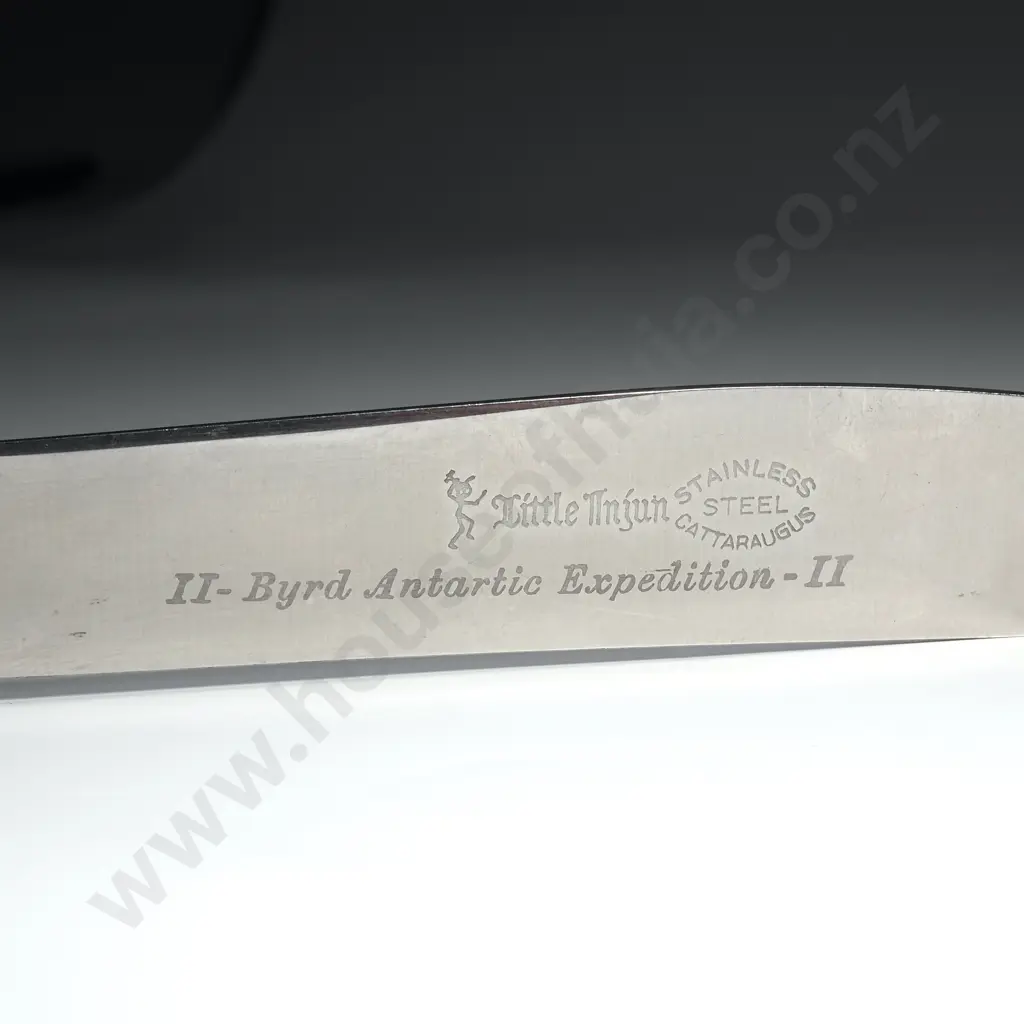 Expedition Table Knife from the Byrd Antarctic Expedition II, 1933-34 Image 1++