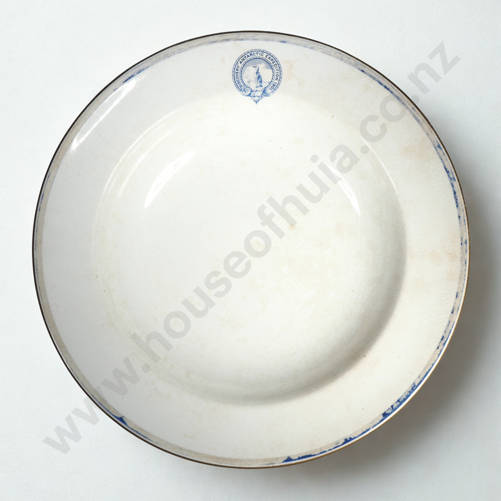 Rare Royal Doulton Bowl from the Discovery British Antarctic Expedition of 1901-04 - From the Officers Wardroom Image 1++