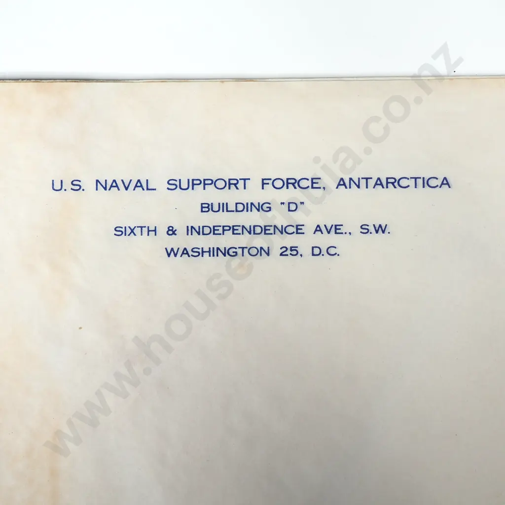 Assorted Collection of Vintage U.S.A. Department of Defense Stationery - Some Related to Antarctica Image 1++